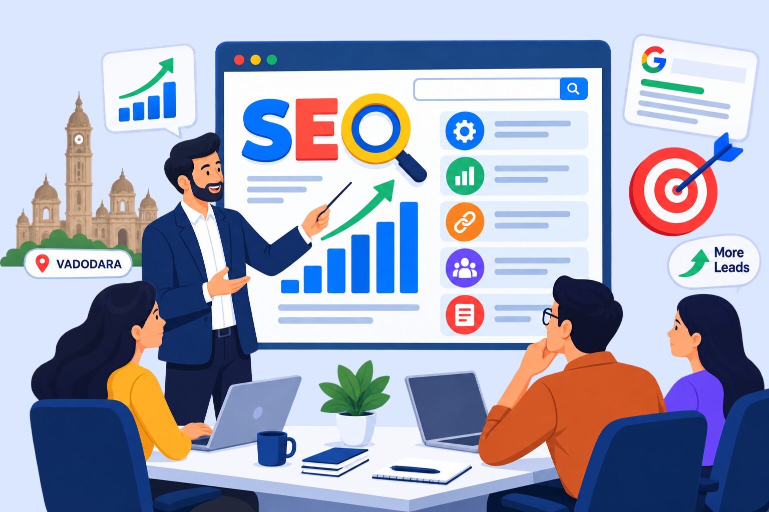 SEO Company in Vadodara: 15 Proven Strategies to Rank Higher on Google and Generate More Leads